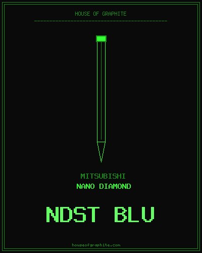Mitsubishi Nano Diamond NDST Blue