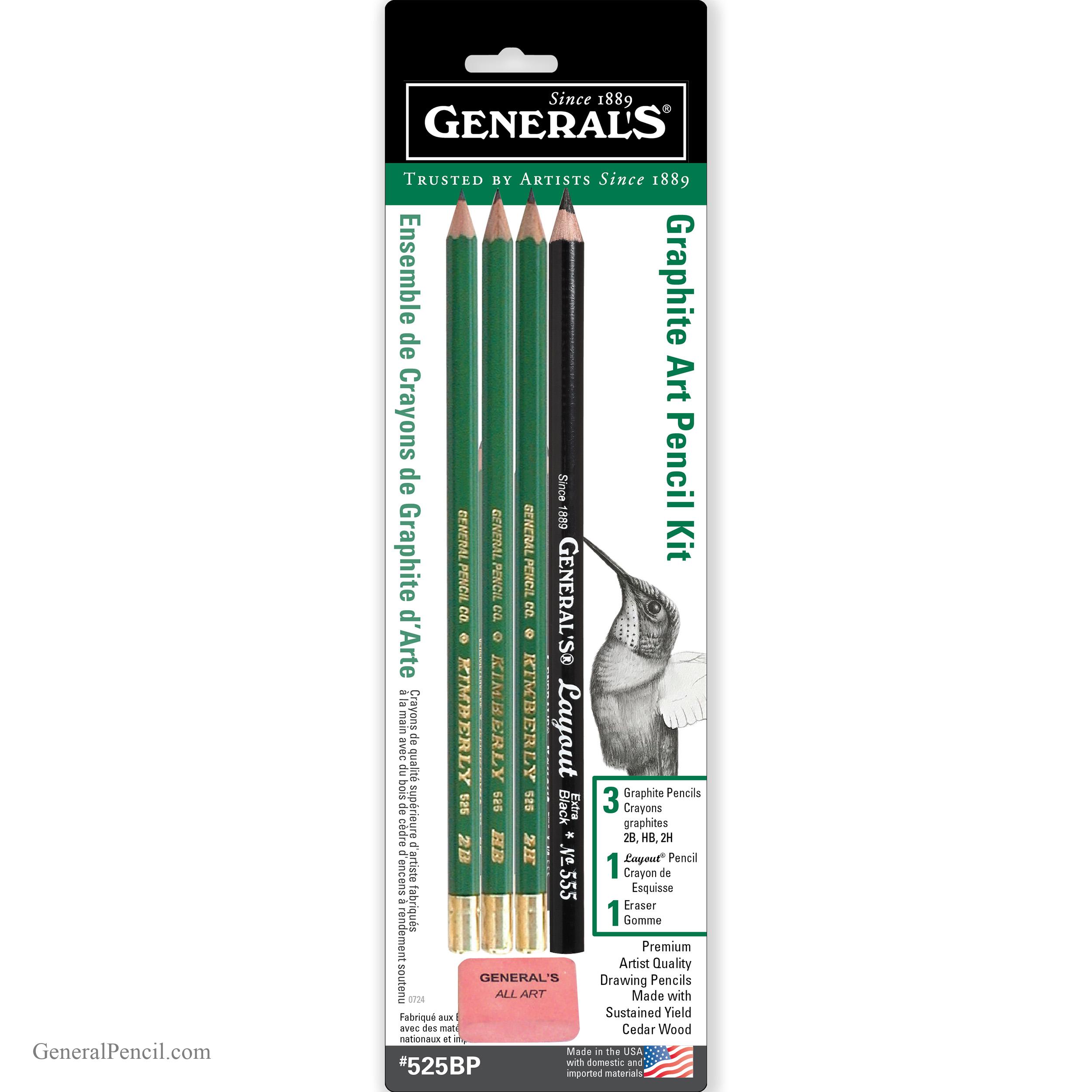 General Pencil Kimberly 525 9B