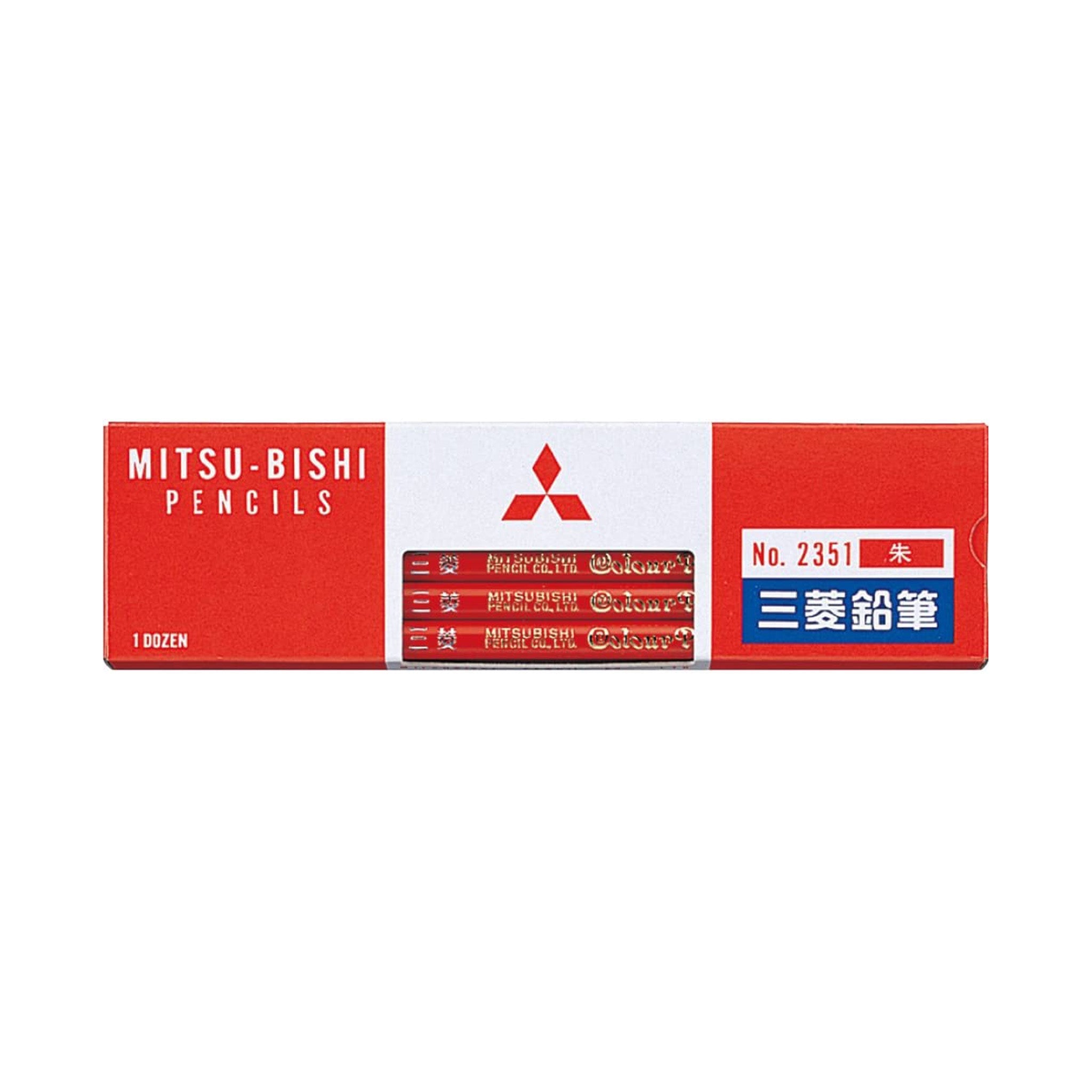 Mitsubishi Colour Pencil 2351 Vermillion