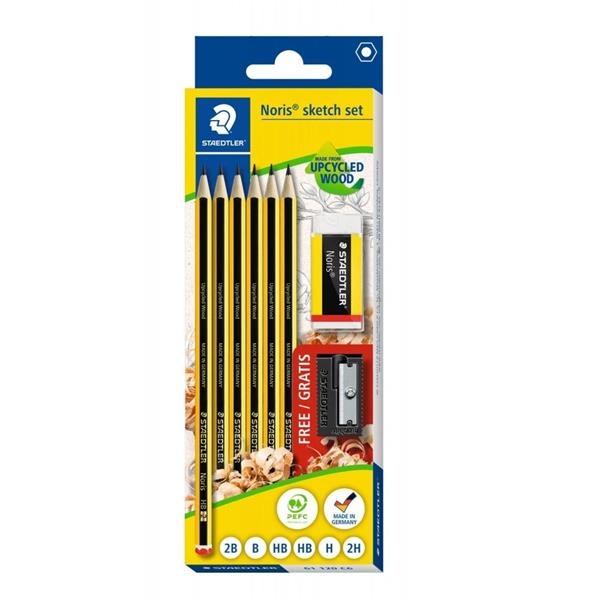 Staedtler Noris 120 Sketching Set of 8 (2B-2H)