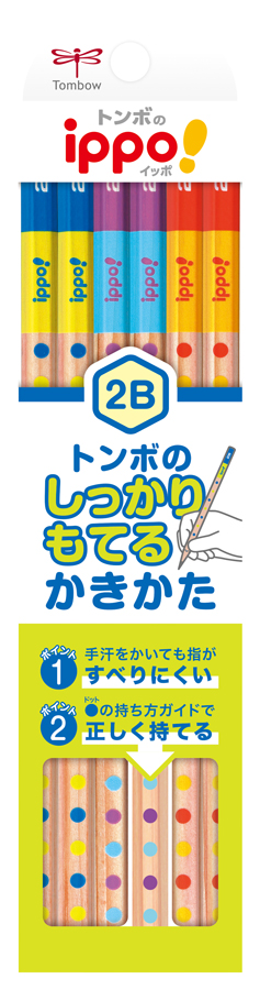 Tombow ippo! Grip Hex 2B